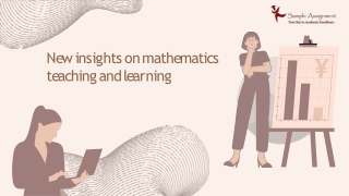 New insights on mathematics teaching and learning