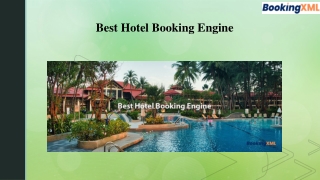 Best Hotel Booking Engine