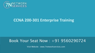 CCNA 200-301 Enterprise Training