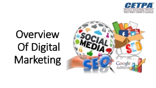 Overview of Digital Marketing