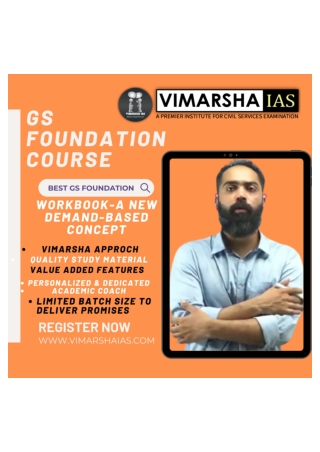 Top IAS Coaching In Delhi Vimarsha IAS