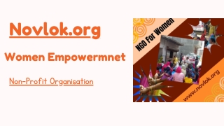 NGO For Women || Nukkad Natak Programs || Grants Equality Women || Novlok.org