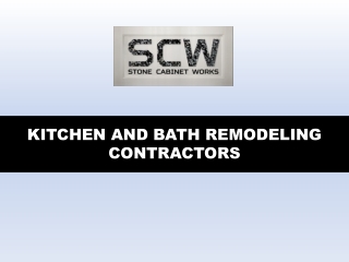 Kitchen and Bath Remodeling Contractors