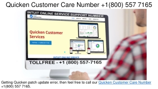 Quicken Customer Care Number +1(888) 653- 5491