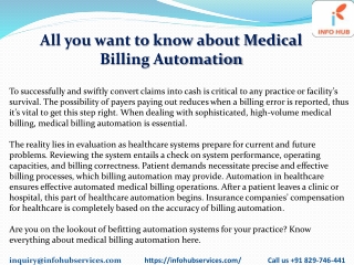 All you want to know about Medical Billing AutomationPDF