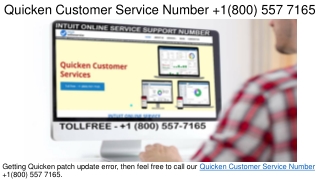 Quicken Customer Service Number +1(888) 653- 5491