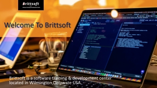 Python Online Training center USA at Brittsoft