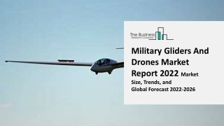 Military Gliders And Drones Global Market Report 2022