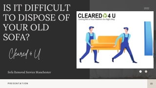 is It Difficult To Dispose Of Your Old Sofa