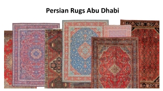 Persian Rugs Abu Dhabi