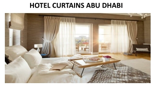 HOTEL CURTAINS ABU DHABI