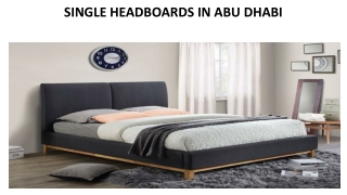 SINGLE HEADBOARDS IN ABU DHABI