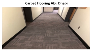Carpet Flooring Abu Dhabi