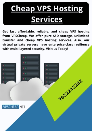 Cheap VPS Hosting Services