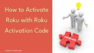 How to activate Roku with Roku Activation Code