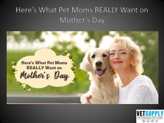Here’s What Pet Moms REALLY Want on Mother’s Day
