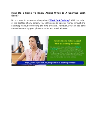 How Do I Come To Know About What Is A Cashtag With Ease?