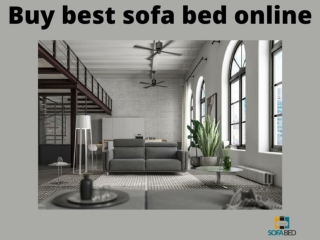 Buy best sofa bed online