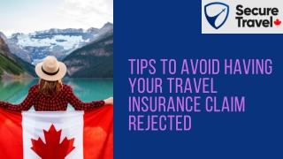 Tips to Avoid Having Your Travel Insurance Claim Rejected