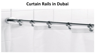 Curtain Rails in Dubai