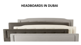 HEADBOARDS IN DUBAI