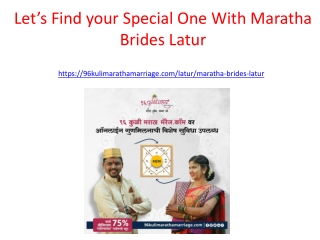 Find Maratha Brides Latur At 96 Kuli Maratha Marriage