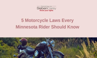 5 Motorcycle Laws Every Minnesota Rider Should Know