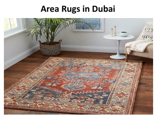 Area Rugs in Dubai