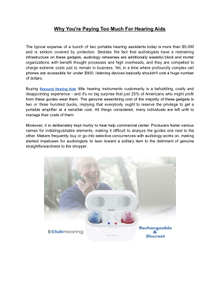 Club Hearing PDF