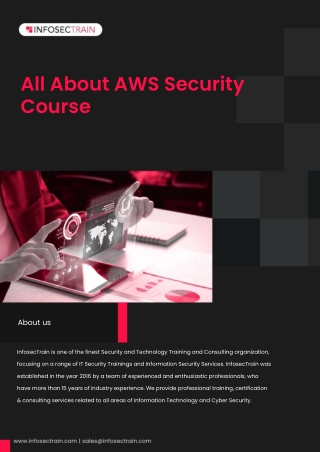 All About AWS Security Course
