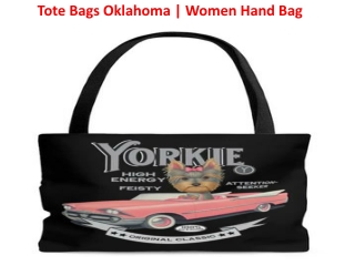 Tote Bags Oklahoma, Women Hand Bag