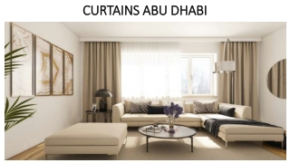 CURTAINS ABU DHABI