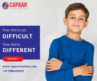 Best Care for Autistic Children - Best Autism Treatment in Bangalore - CAPAAR