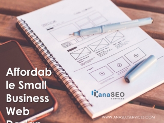 Affordable Small Business Web Design Company - www.anaseoservices.com