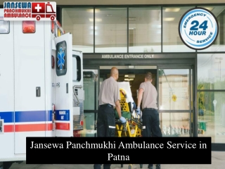 Pick Ambulance Service in Patna with Skilled Medical Group