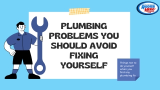 Plumbing problems you should avoid doing yourself