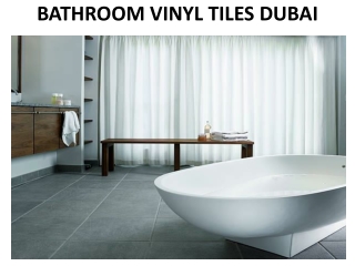 BATHROOM VINYL TILES DUBAI