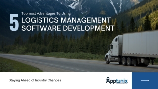 Benefits of Logistics Management Software Development