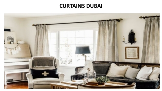 CURTAINS DUBAI