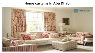 Home curtains In Abu Dhabi