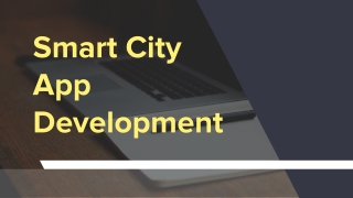 Smart City App Development