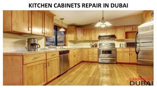 KITCHEN CABINETS REPAIR IN DUBAI