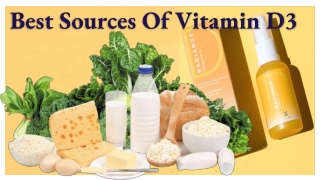 Best Sources Of Vitamin D3 For Your Body