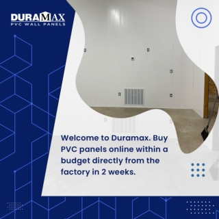 Buy PVC panels online exclusively from the Duramax e-store