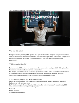 Best ERP Software UAE- CloudMe