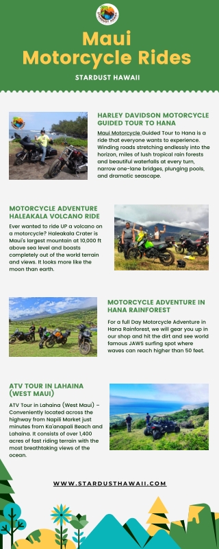 Maui Motorcycle Rides | Stardust Hawaii