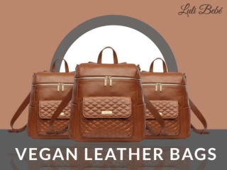 What’s The Scoop With Vegan Leather Bags? The Big Thing In Ethical Fashion