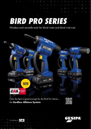 Gesipa CAS(Cordless Alliance Systems) Bird Pro Series Size: (3.59 MB)