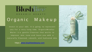 "Invest in your skin. It is going to represent you for a very long time."