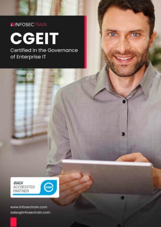 Certified in the Governance of Enterprise IT (CGEIT) Online Training